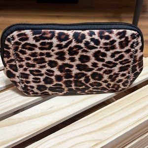 Leopard Print Makeup Bag